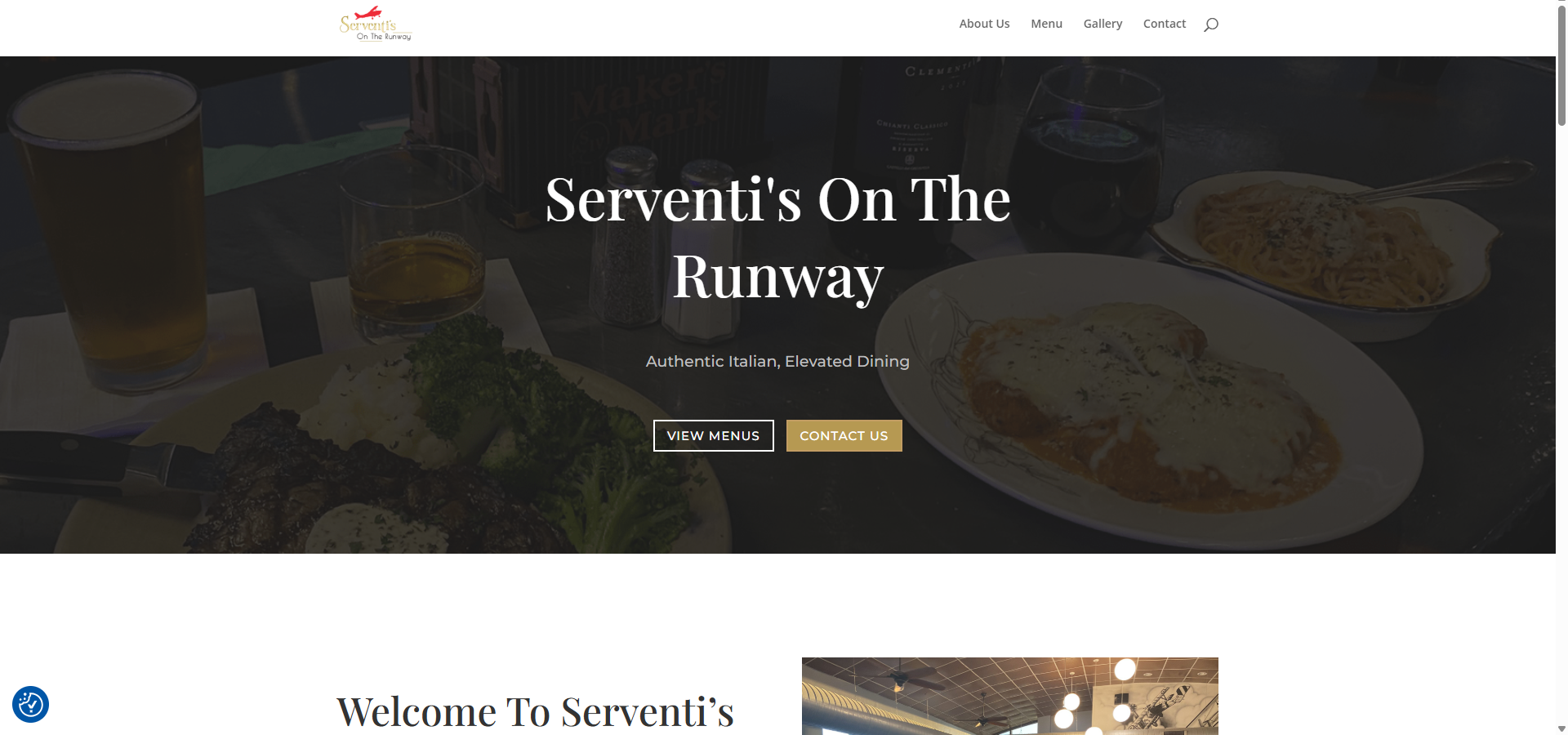 Serventi's On The Runway — Website Design by Able IT Pros